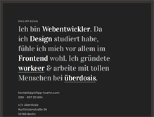 Tablet Screenshot of philipp-kuehn.com